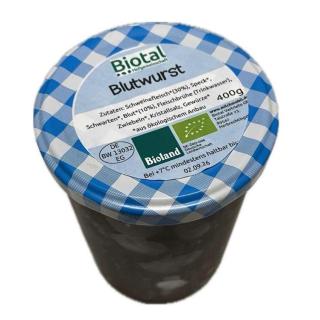 Blutwurst groß