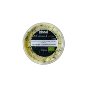 Büffelfrischkäse Kräuter i.Öl