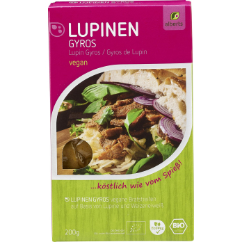 Lupinen Gyros, vegan