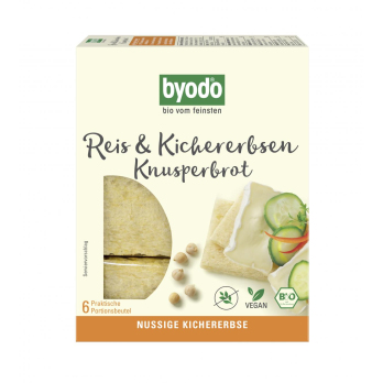 Reis & Kichererbse Knusperbrot
