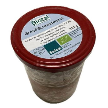 Grobe Schinkenwurst groß