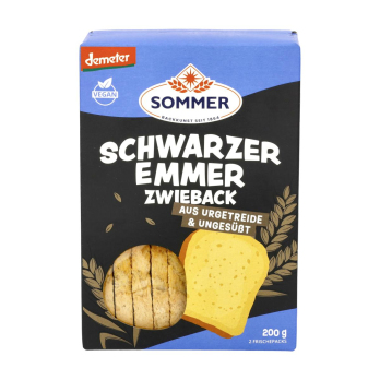 Zwieback schwarzer Emmer