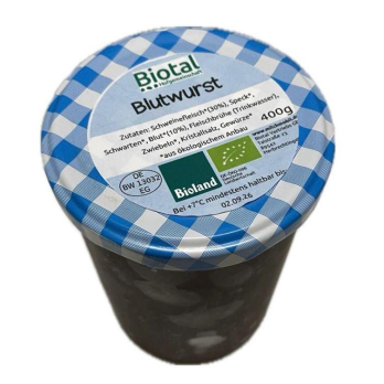 Blutwurst groß